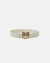 Pinko Love Berry Belt In White