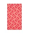 Pinko Love Birds-jacquard Scarf In Pink