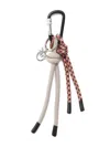 Pinko Corda Cord Keychain In White