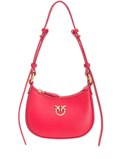 PINKO LOVE BIRDS LEATHER BAG