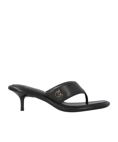 Pinko Love Birds-plaque Sandals