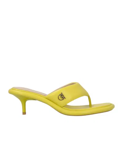 Pinko Love Birds-plaque Sandals