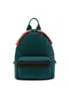 Pinko Love Birds-print Backpack In Green