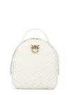 PINKO LOVE BIRDS QUILTED BACKPACK