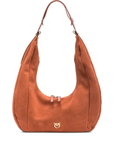 Pinko Love Birds Schultertasche In Orange