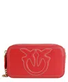 Pinko Carrie Camera Case Shoulder Bag In Red