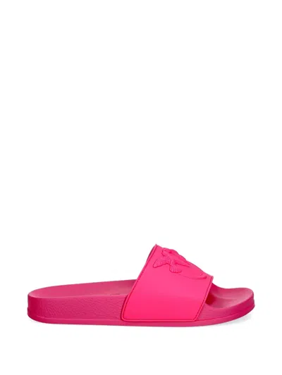 Pinko Love Birds Slides In Pink