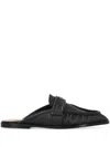 Pinko Loafers & Slippers Black In Black
