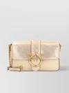 Pinko Love Birds Slouchy Mini Crossbody Bag