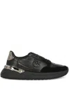 Pinko Love Birds Sneakers In Black