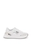 Pinko Sneakers À Logo Avec Détails Effet Miroir In Bianco