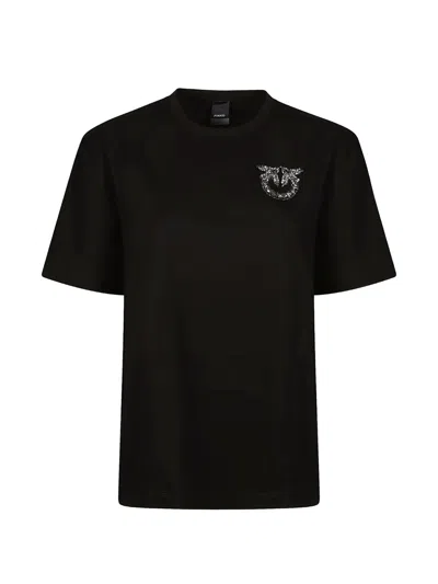 Pinko Short-sleeved T-shirt In Black
