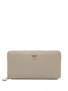 Pinko Love Birds Wallet In Grey