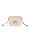 Pinko "love Box" Bag In Neutral