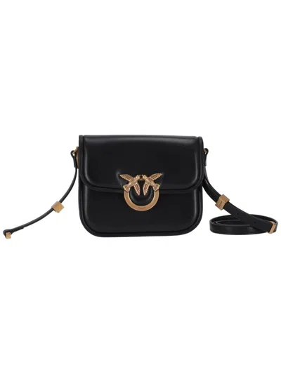 PINKO PINKO LOVE BOX BAG FL MINI NAPPA + V