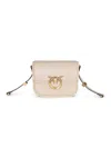 Pinko "love Box" Bag In Neutral
