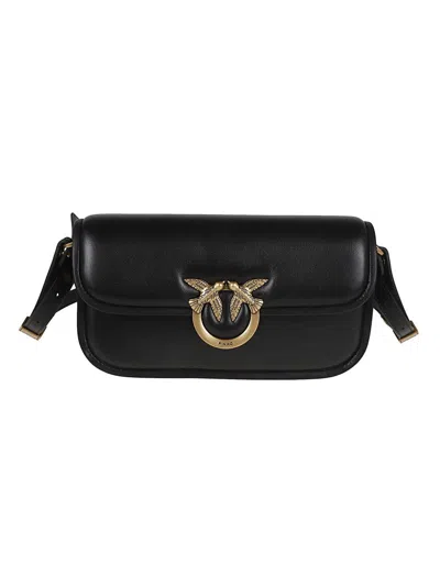 PINKO LOVE BOX BAGUETTE NAPPA + VITE BAG