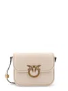Pinko Love Birds Metal Leather Shoulder Bag
