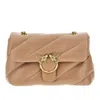 Pinko Love Classic Puff Bag In Beige
