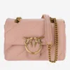 Pinko Love Classic Puff Crossbody Bags Pink In Pink