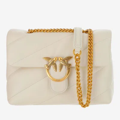 Pinko Love Classic Puff Bag In White