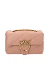 Pinko Love Classic Puff Crossbody Bags Pink In Pink