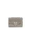 Pinko Love Quilted Logo-embellished Shoulder Bag