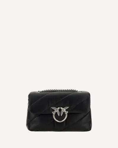 Pinko Love Classic Shoulder Bag In Black