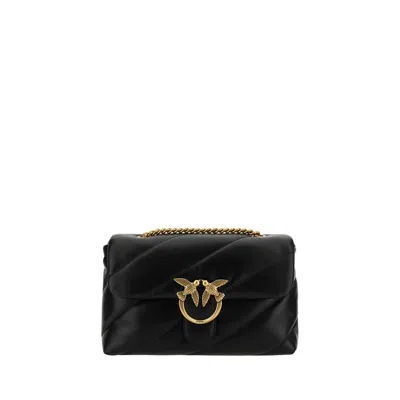 Pinko Love Classic Shoulder Women's Bag In Black