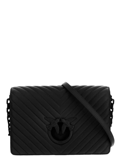 Pinko Love Click Bag In Black