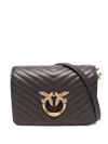 Pinko Love Click Bag In Brown