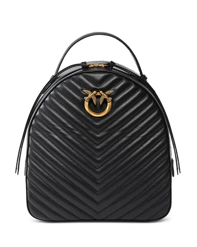 Pinko Love Click Classic Backpack In Multi