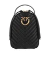 Pinko Love Click Mini Backpack In Black