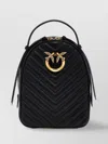 Pinko Love Click Mini Backpack In Black