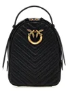 Pinko Love Click Mini Backpack In Black
