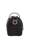 Pinko Love Click Mini Backpack In Black