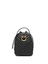 Pinko Love Click Mini Backpack In Black