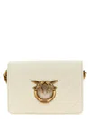 Pinko 'love Click Mini' Crossbody Bag In White