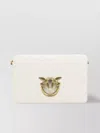 Pinko Love Click Quilted Shoulder Bag In Beige