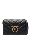 Pinko Love Click Shoulder Bag In Black
