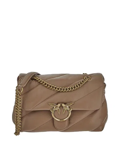 Pinko Love Clussic Puff Cl - Beis In Beige