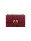 Pinko Love Crossbody Bag In Red