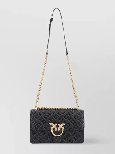 Pinko Love Crossbody Embossed Monogram