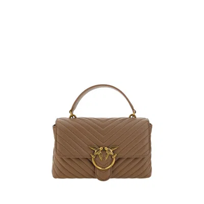 Pinko Love Lady Handbag In Brown