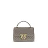 Pinko Love Lady Mini Women's Handbag In Gray