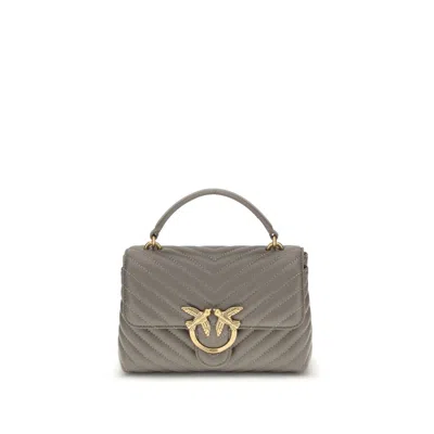 Pinko Love Lady Mini Women's Handbag In Gray
