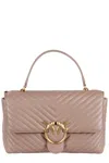 Pinko Large Lady Love Puff Tote Bag In Pink