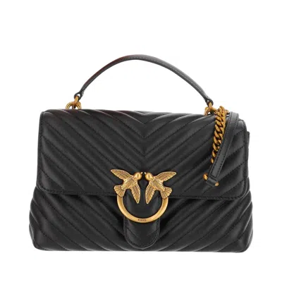 Pinko Love Lady Puff Big Bag In Black