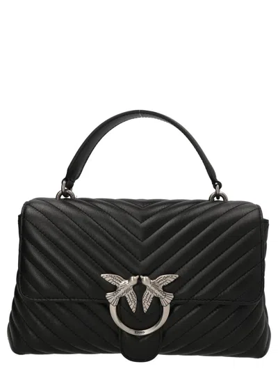 Pinko 'love Lady Puff Classic' Hand Bag In Black