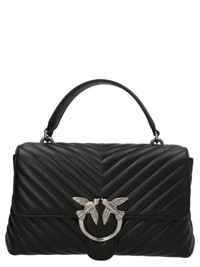 Pinko 'love Lady Puff Classic' Hand Bag In Black
